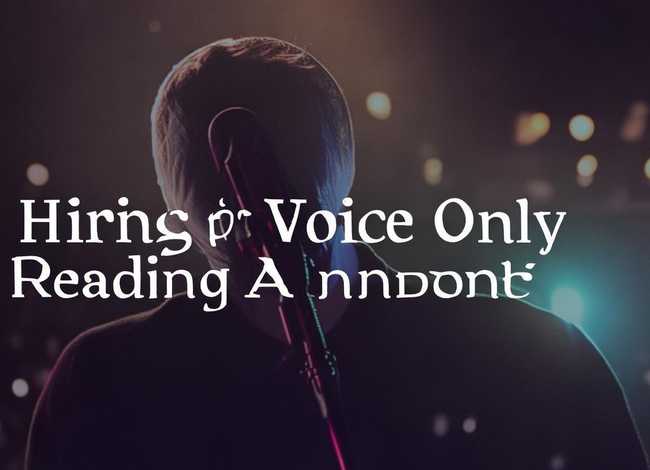 有声朗读招聘 不露脸读稿子主播招聘是真的吗 有声朗读招聘 不露脸读稿子主播招聘是真的吗