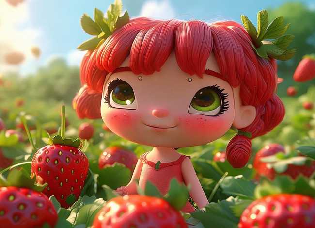 儿童故事草莓女孩、哪些动画片是有关与草莓的 儿童故事草莓女孩、哪些动画片是有关与草莓的