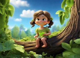 儿童故事叶子和根 - 树叶的故事作文