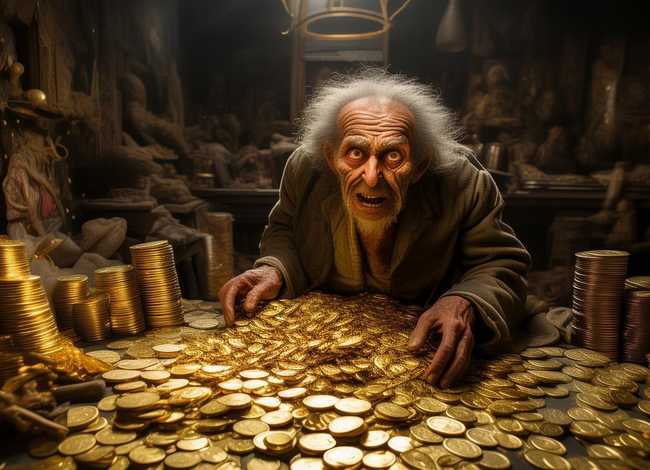 一个守财奴的故事、守财奴出自哪本寓言故事 一个守财奴的故事、守财奴出自哪本寓言故事