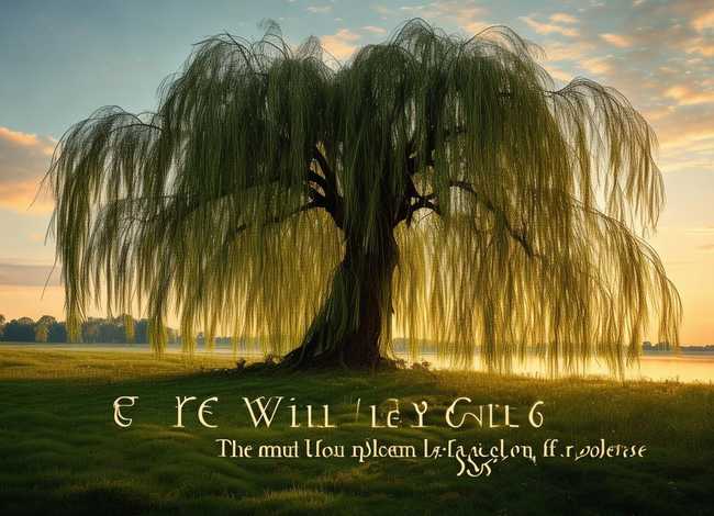 柳树的树木故事、柳树名字的来历