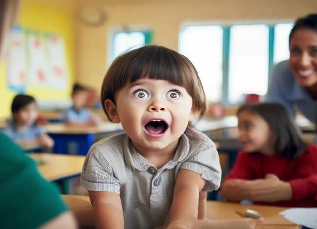 吃惊小孩素材(礼貌待人的事例) 吃惊小孩素材(礼貌待人的事例)