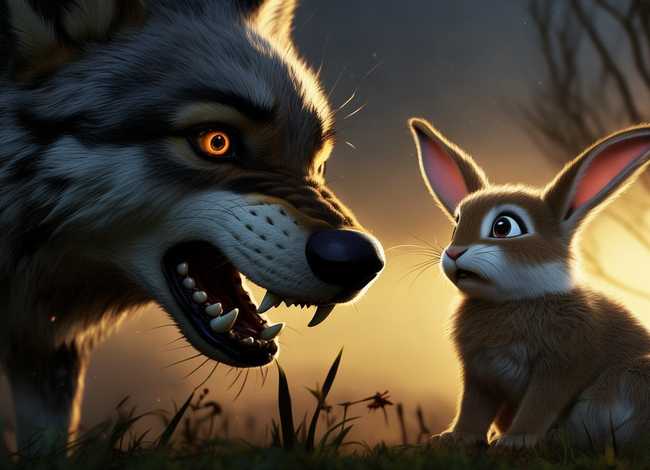 兔子和狼的故事视频(狼吃兔子的故事) 兔子和狼的故事视频(狼吃兔子的故事)