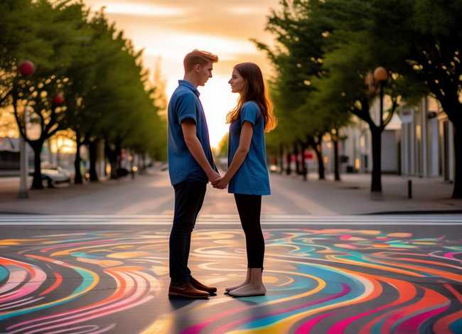 斑马线故事图片 - 什么是爱情斑马线