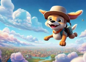 酷狗儿童故事；旅行家酷狗之空中奇遇记剧情简介