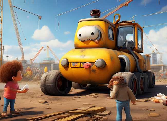 挖土机的故事儿童故事（哭泣的挖掘机——《迈克·马力甘和他的蒸汽挖土机》亲子共读）