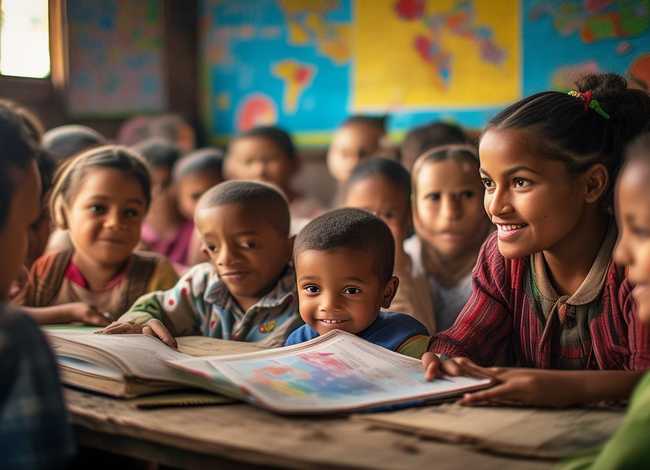 贫困山区儿童教育数据图表；我和孩子的读书故事心得一年级