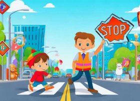 过马路的天天故事 - 幼儿过马路安全小故事