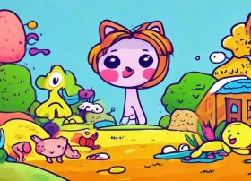 幼儿小故事插图 - 卡通小故事插画图片-故事插图怎么画简单又好看