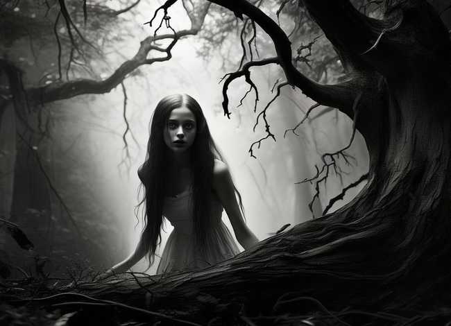 白雪故事原版；白雪公主的黑童话版故事是什么样的