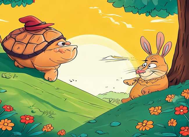 5岁故事文字版 儿童睡前故事之龟兔赛跑5岁儿童睡前故事文字版 5岁故事文字版 儿童睡前故事之龟兔赛跑5岁儿童睡前故事文字版