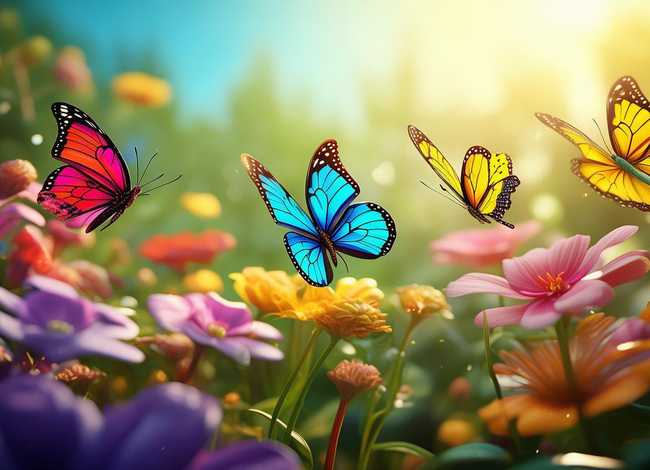 幼儿故事三只蝴蝶的故事内容，幼师技能讲故事 三只蝴蝶