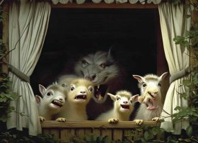 小山羊和狼的故事幼儿故事、狼和七只小山羊故事内容