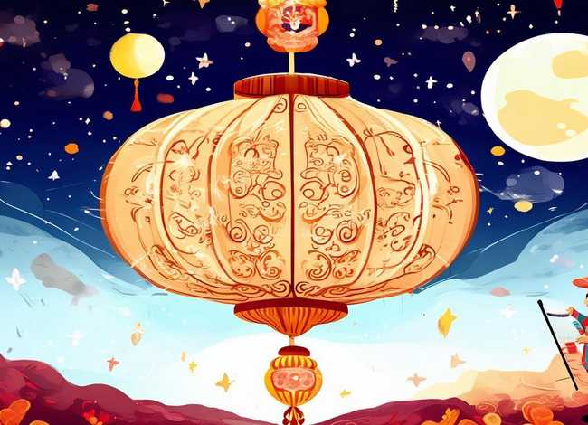 元宵节儿童画简单又漂亮 - 元宵节小插画-元宵节书签怎么画 元宵节儿童画简单又漂亮 - 元宵节小插画-元宵节书签怎么画