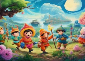 西游记幼儿故事文本；西游记的故事文字版