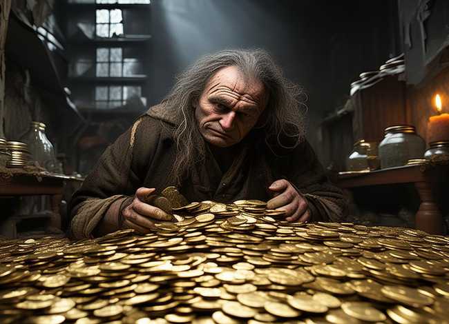 守财奴的故事告诉我们的道理(守财奴寓言故事) 守财奴的故事告诉我们的道理(守财奴寓言故事)