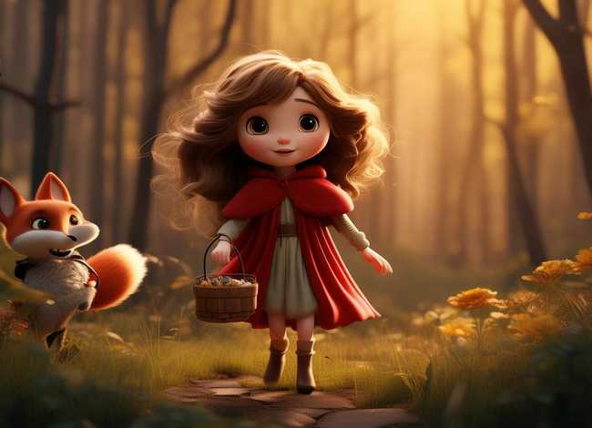 续写格林童话的故事（小红帽是谁的作品）