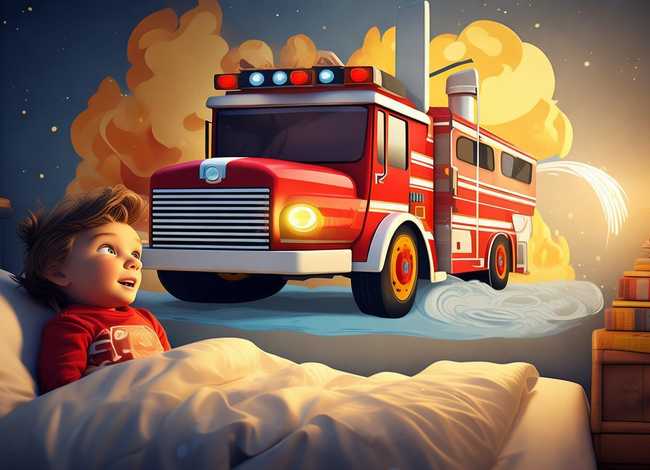 消防车儿童故事文字 消防车的故事儿童睡前故事 消防车的故事睡前故事文字