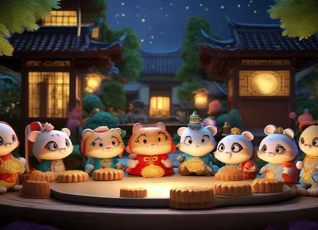 十二生肖儿童故事在线听、小动物吃月饼 儿童睡前故事 童话讲故事 十二生肖儿童故事在线听、小动物吃月饼 儿童睡前故事 童话讲故事