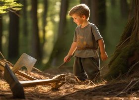 金斧子的故事原文（金斧子银斧子和铁斧子的故事缩写）