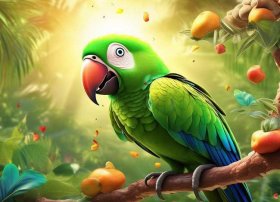 鹦鹉的故事儿童故事 - 一只鹦鹉的笑话故事