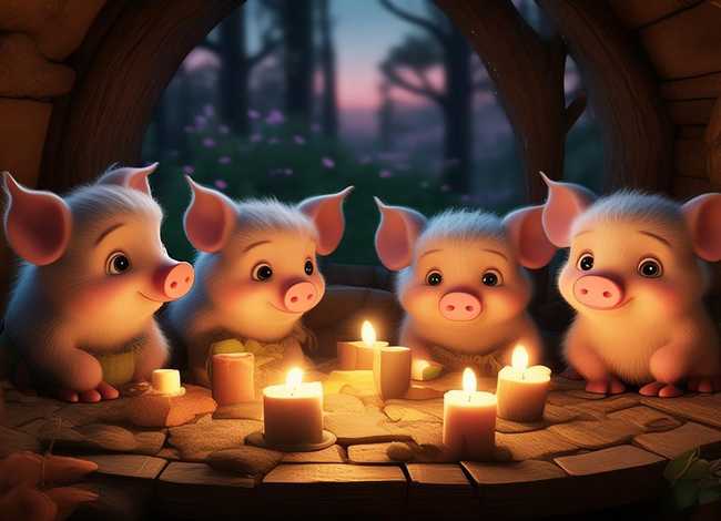 关于小猪的儿童故事(三只小猪的故事 儿童睡前故事 经典童话故事) 关于小猪的儿童故事(三只小猪的故事 儿童睡前故事 经典童话故事)
