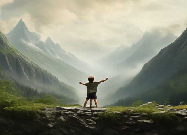 大山的回声故事,【小小故事】对着大山喊话的孩子 大山的回声故事,【小小故事】对着大山喊话的孩子