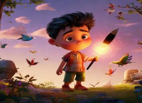 儿童文学神笔马良故事概述简短 神笔马良故事的主要内容