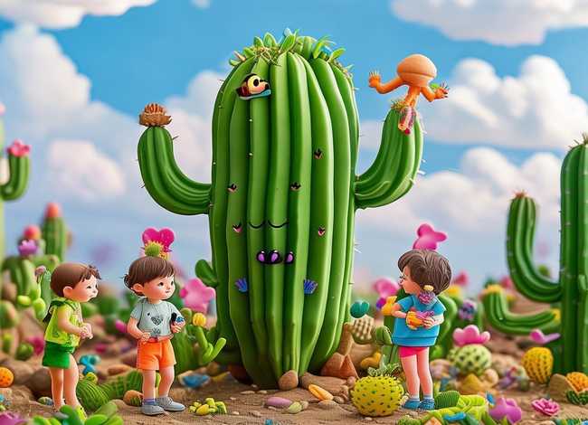 仙人掌的小故事幼儿园、仙人掌的儿童故事 仙人掌的小故事幼儿园、仙人掌的儿童故事