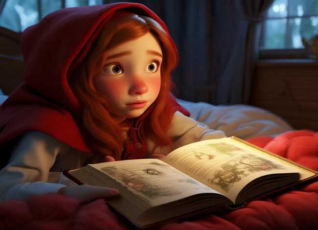 小红帽的睡前故事 - 睡前故事《小红帽》 小红帽的睡前故事 - 睡前故事《小红帽》