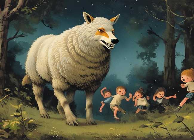 儿童睡前小故事披着羊皮的狼(《伊索寓言》的故事) 儿童睡前小故事披着羊皮的狼(《伊索寓言》的故事)
