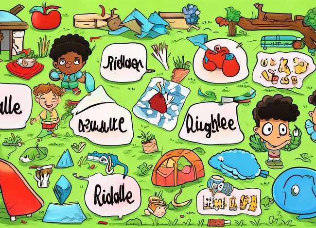 儿童字谜大全3到6岁，谜语大全儿童3到6岁 3-6岁儿童谜语大全