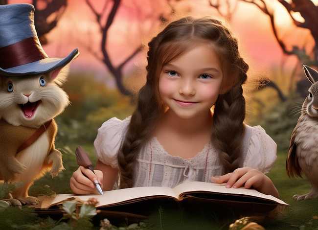 童话故事自编自演（写童话故事150个字左右）