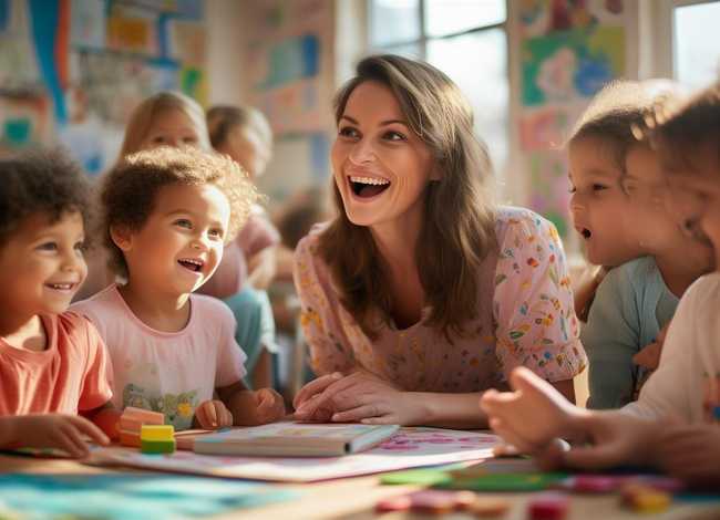 儿童友爱故事完整版；幼儿园生活老师