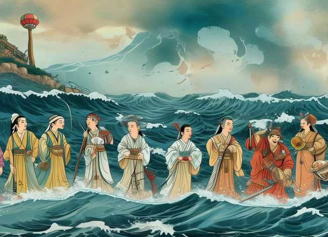 八仙过海故事绘本、八仙过海的故事的介绍 八仙过海故事绘本、八仙过海的故事的介绍