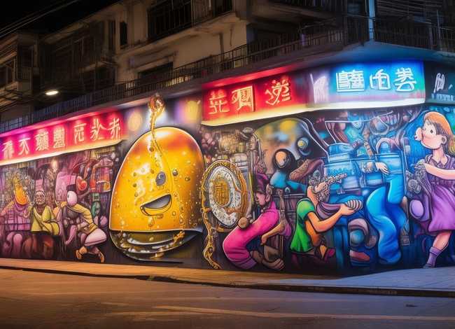 创意涂鸦惊讶（长沙比较火的酒吧有哪些）