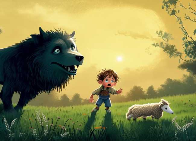 狼来了的故事视频儿童故事 狼来了的故事 伊索寓言经典故事精选 短篇儿童睡前童话小故事