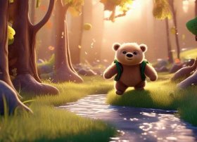 适合儿童的惊险小故事、小熊的惊险求职路童话故事