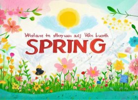 春天的故事怎么画；春天的手抄报 春天的手抄报画报