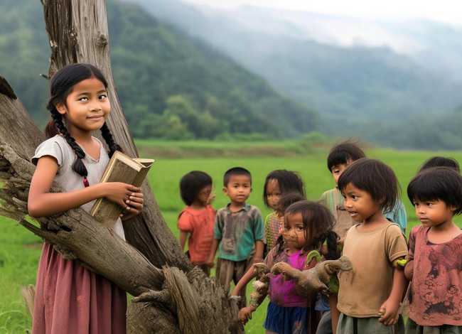 我与留守儿童的故事 留守儿童的成长故事360字