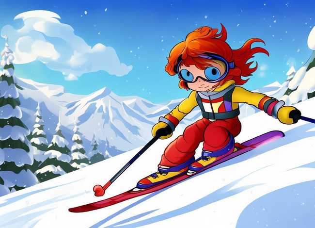 儿童滑雪故事视频大全 戴安娜.高登的故事 儿童滑雪故事视频大全 戴安娜.高登的故事