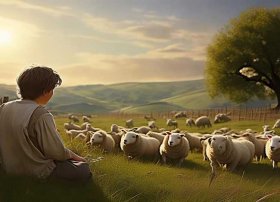 英文故事短篇幼儿故事（英文儿童故事《小牧童》）