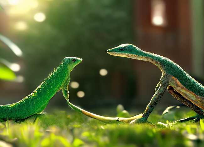 小壁虎借尾巴的故事（小壁虎借尾巴的故事）