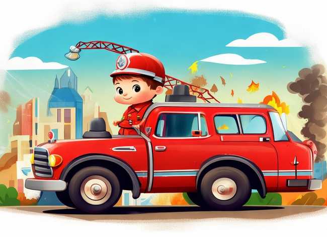 消防车故事100个，3岁宝宝消防车的故事