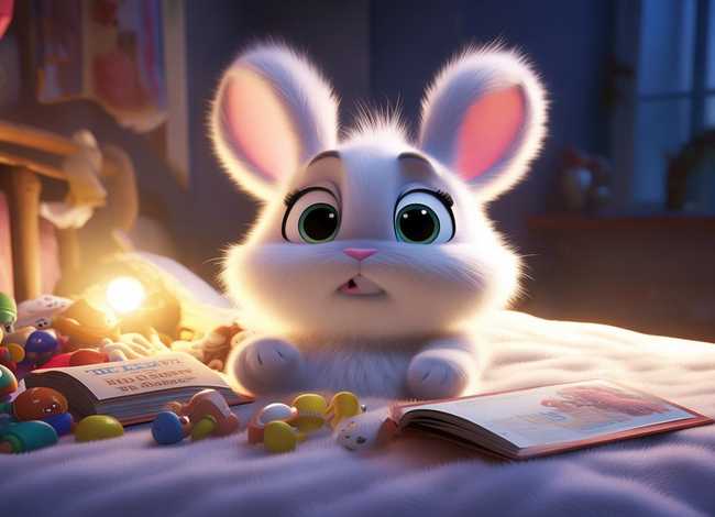 讲礼貌睡前故事 - 不懂礼貌的小白兔故事