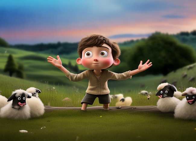 儿童版狼来了的故事 儿童睡前故事—《狼来了》 儿童版狼来了的故事 儿童睡前故事—《狼来了》