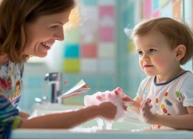 关于幼儿洗手的故事视频（孩子对洗手有抵触情绪,父母应该如何教育他们）