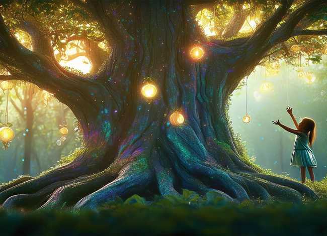 许愿树 故事（围绕“许愿树”写一个童话故事）