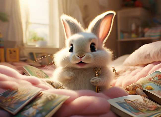 小白兔的故事儿童故事,聪明的小白兔睡前故事 小白兔的故事儿童故事,聪明的小白兔睡前故事