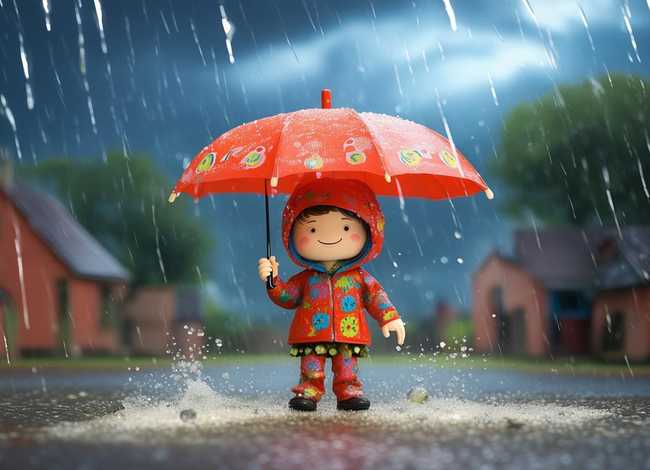 关于打雷下雨的儿童故事 简短小故事小雨伞的故事